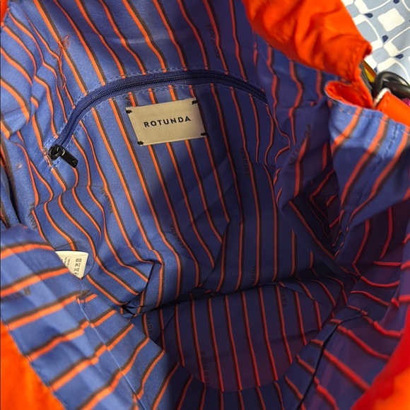 Rotunda Sant Hobo Women's Bag, Coral Red - Picture 3 of 10